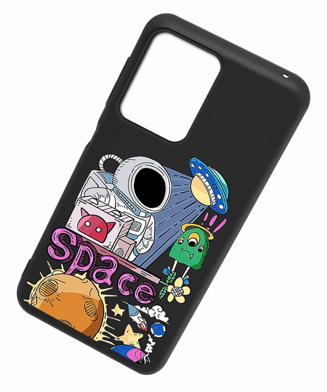 Etui do Motorola Moto G24 / G24 Power / G04 malowane wzór ze szkłem, nakładka, na plecki, case, matt wzory, space