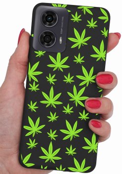 Etui do Motorola Moto G24 / G24 Power / G04 malowane wzór fajny ze szkłem