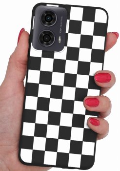 Etui do Motorola Moto G24 / G24 Power / G04 malowane wzór fajny ze szkłem