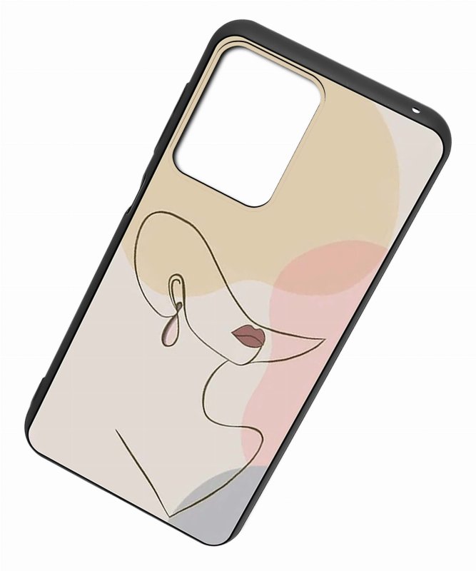 Etui do Motorola Moto G24 / G24 Power / G04 malowane wzór ze szkłem, nakładka, na plecki, case, matt wzory, kobieta, kapelusz