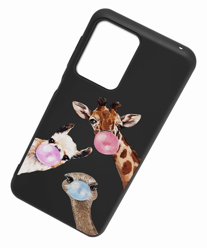 Etui do Motorola Moto G24 / G24 Power / G04 malowane wzór ze szkłem, nakładka, na plecki, case, matt wzory, zwierzęta