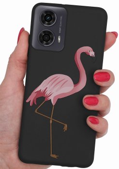 Etui do Motorola Moto G24 / G24 Power / G04 malowane wzór fajny ze szkłem