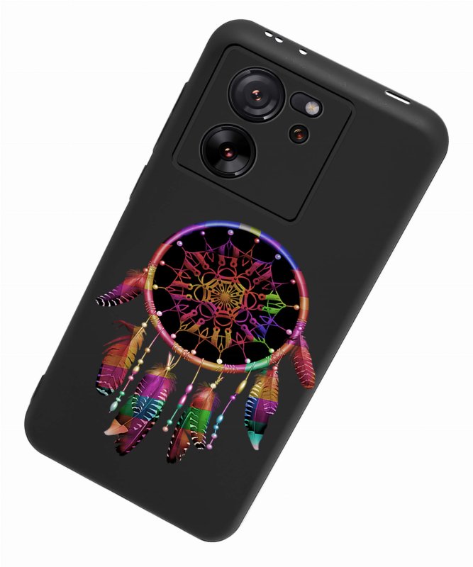 Etui do Xiaomi 13T / 13T Pro malowane wzór ze szkłem, nakładka, na plecki, case, łapacz, snów