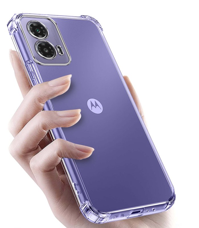 tui do Motorola Moto G34 5G przeźroczyste ze szklem, nakładka, na plecki, case, anti shock