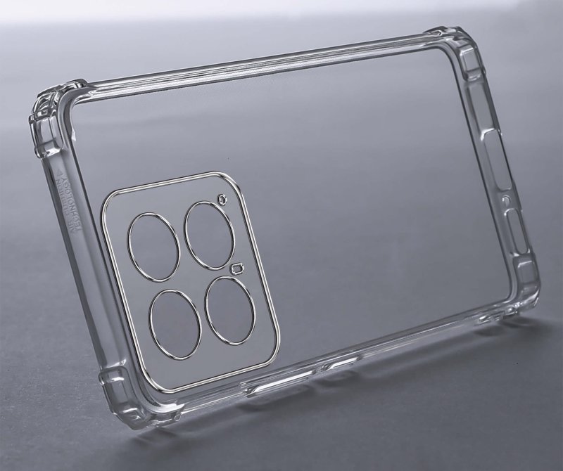 etui do Xiaomi 14 pro przeźroczyste ze szklem, nakładka, na plecki, case, anti shock