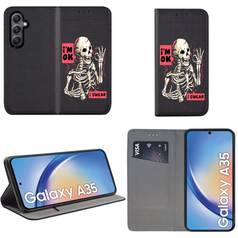etui-do-samsung-galaxy-a35-5g-zamykane-malowane-wzor-ze-szklem