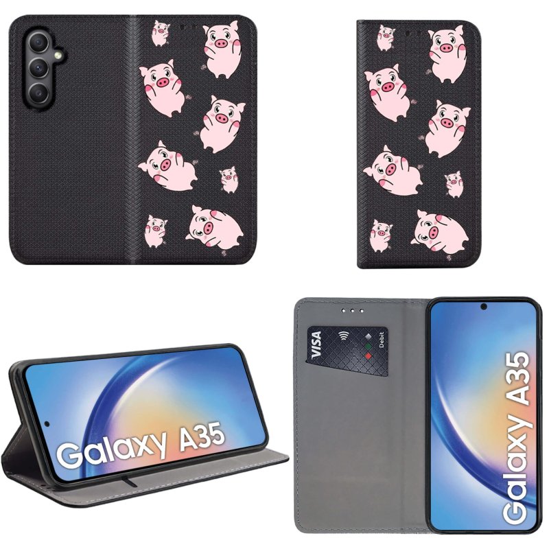 etui-do-samsung-galaxy-a35-5g-zamykane-malowane-wzor-ze-szklem