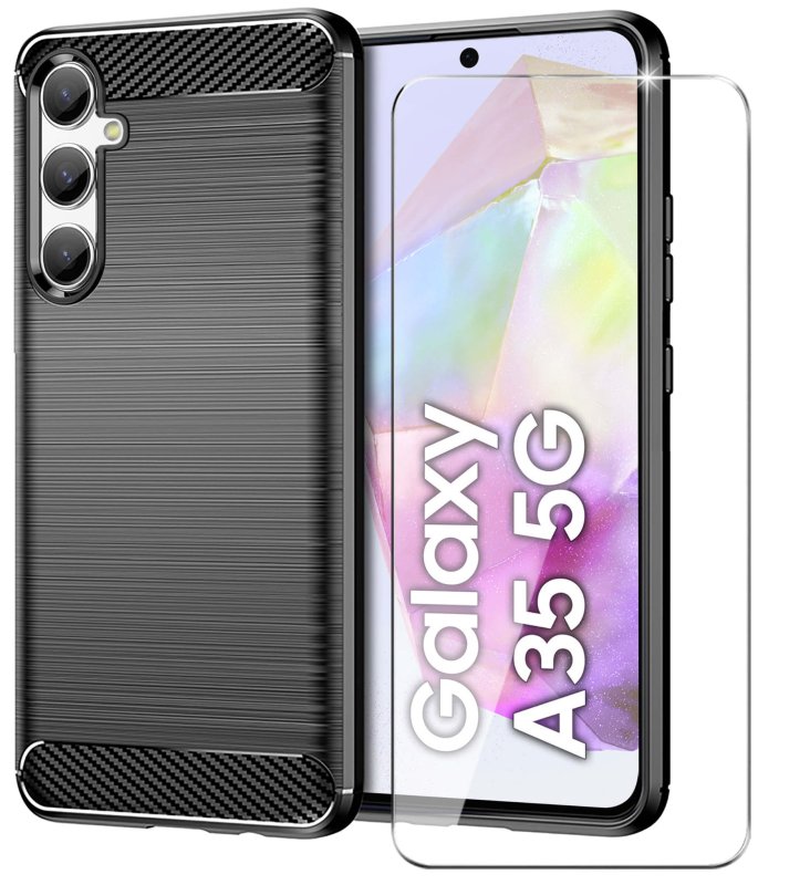 etui-do-samsung-galaxy-a35-5g-czarne-carbon-ze-szklem