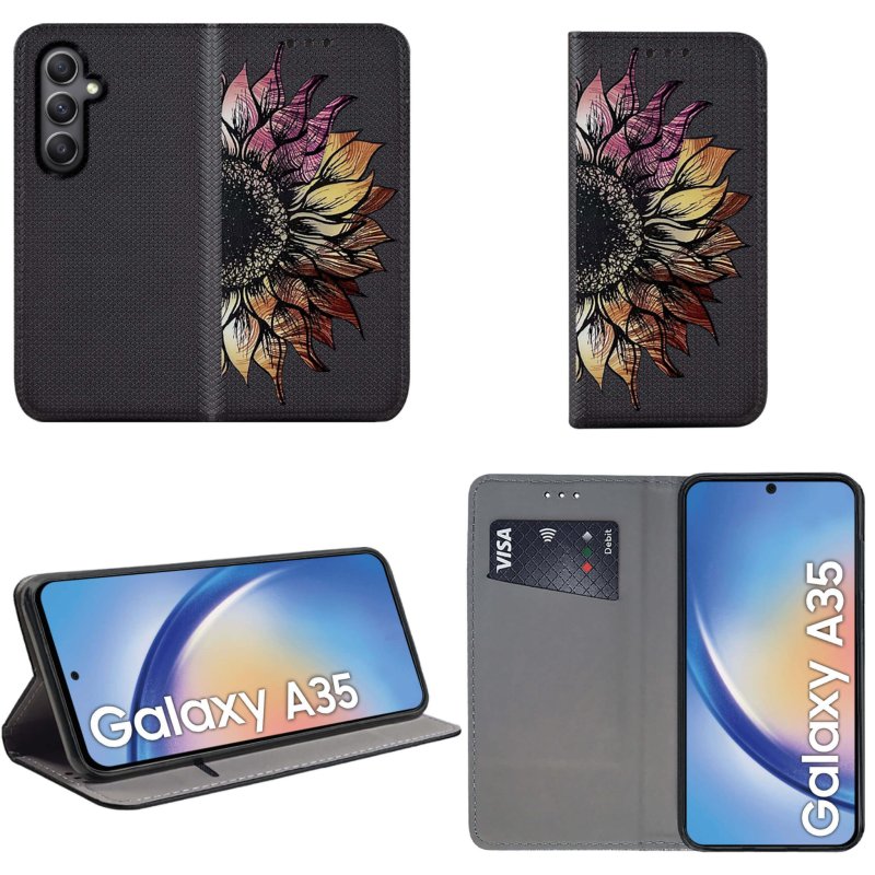 etui-do-samsung-galaxy-a35-5g-zamykane-malowane-wzor-ze-szklem