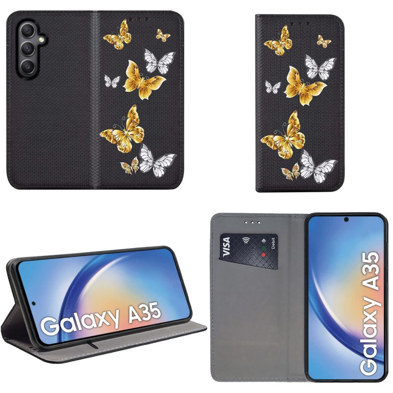 etui-do-samsung-galaxy-a35-5g-zamykane-malowane-wzor-ze-szklem