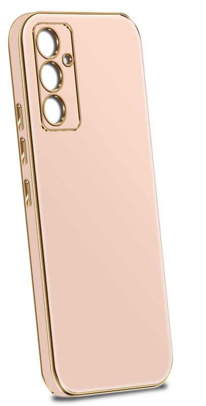 etui-do-samsung-galaxy-a35-5g-ze-zlota-ramka-różowe-ze-szklem