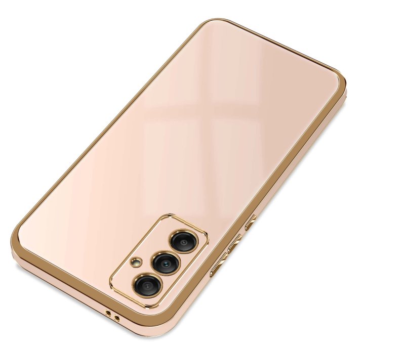 etui-do-samsung-galaxy-a35-5g-ze-zlota-ramka-różowe-ze-szklem
