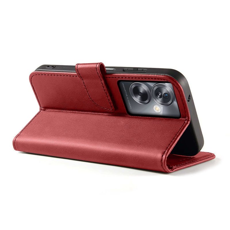 etui-do-oppo-a79-5g-skorzane-z-klapka-bordowe-ze-szklem