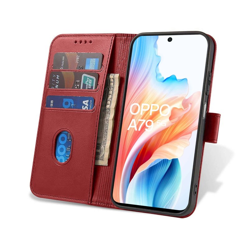 etui-do-oppo-a79-5g-skorzane-z-klapka-bordowe-ze-szklem