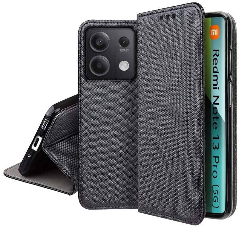 etui-do-xaiomi-redmi-note-13-pro-5g-czarne-zamykane-ze-szklem