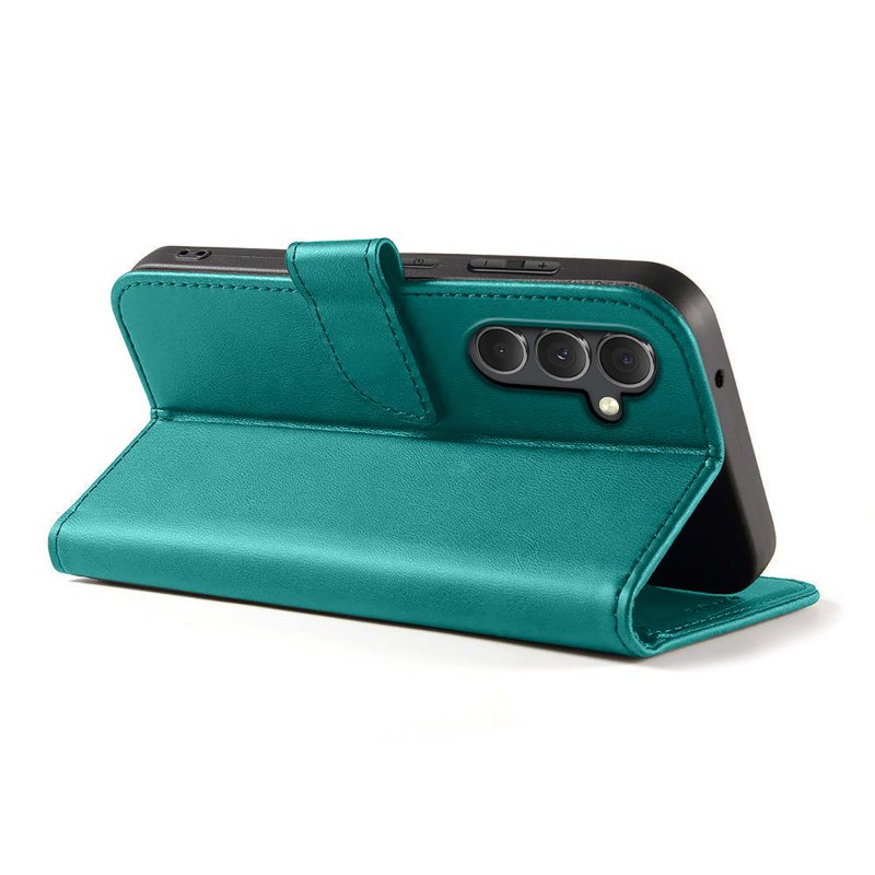 etui-do-samsung-galaxy-s23-fe-skorzane-z-klapka-turkusowe-ze-szklem
