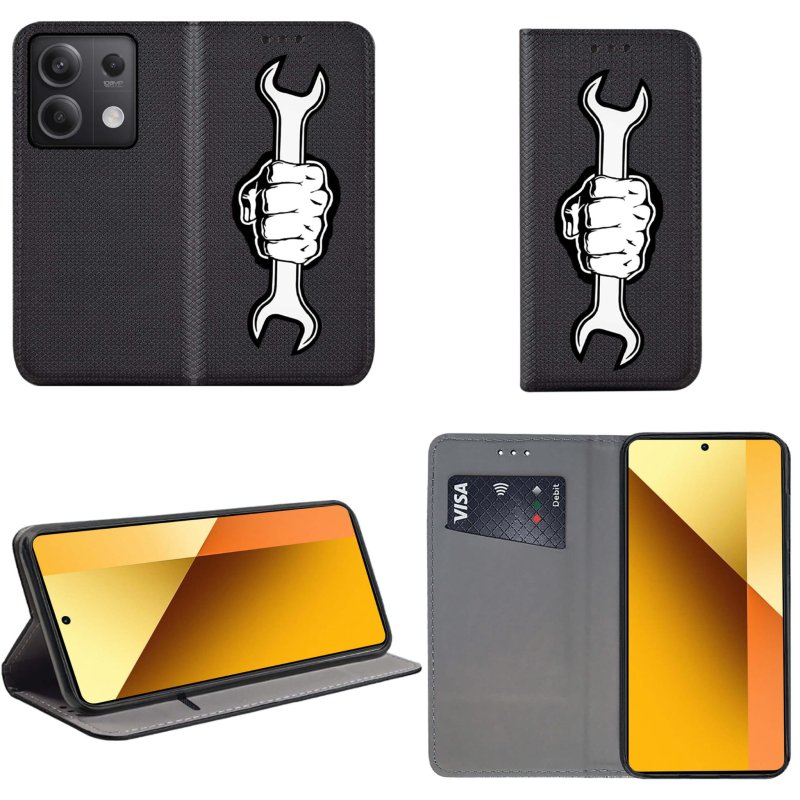 etui-do-xiaomi-redmi-note-13-pro-plus-zamykane-malowane-wzor-klucz