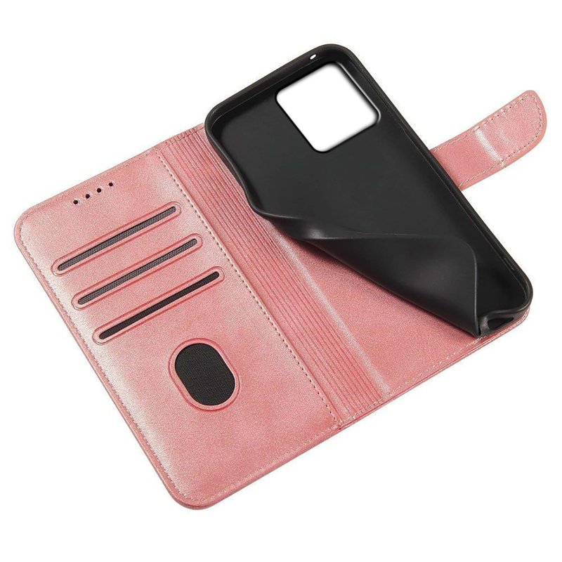 etui-do-motorola-moto-edge-40-skorzane-klapka-rozowe