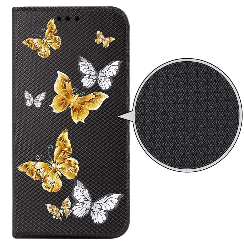 etui-do-xiaomi-redmi-note-13-5g-zamykane-malowane-wzor-ze-szklem