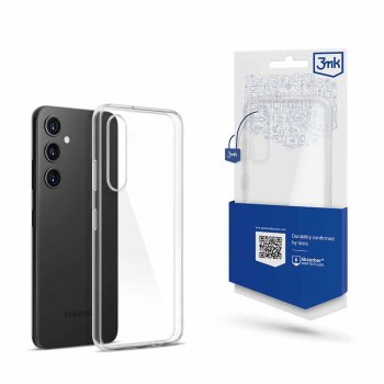 Etui 3MK do Samsung Galaxy A15 5G przeźroczyste ze szkłem