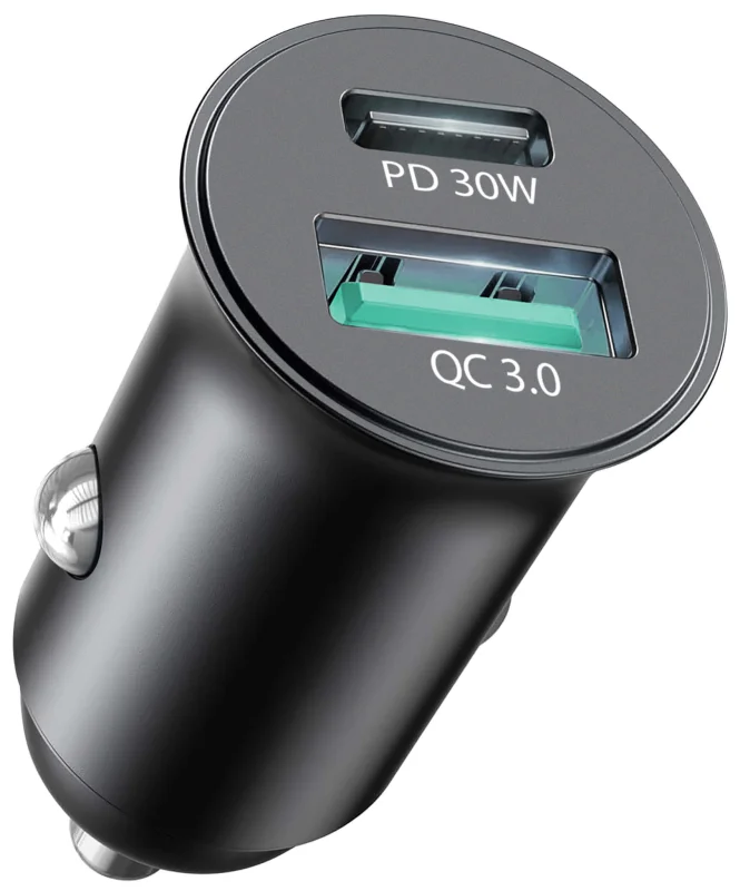 szybka-mocna-ladowarka-samochodowa-usb-usb-c-30w