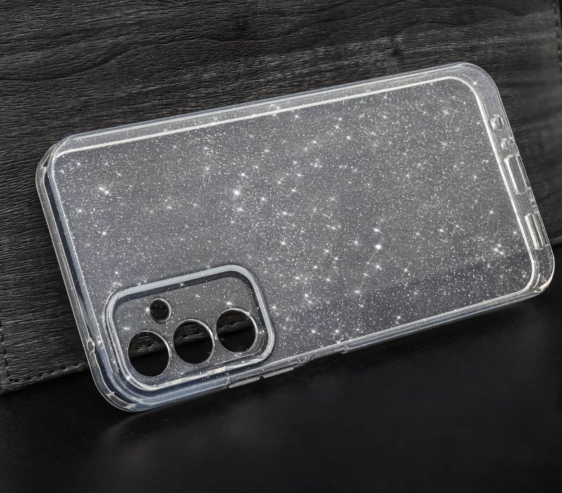 case-do-samsung-galaxy-m15-5g-bezbarwne-z-brokatem-ze-szklem
