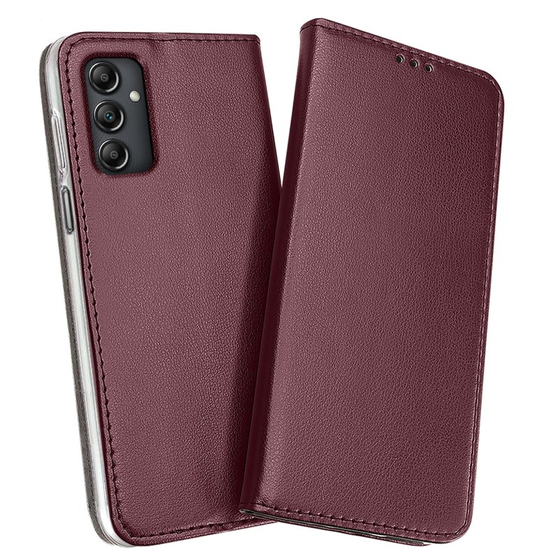 etui-do-samsung-galaxy-m15-5g-burgundowe-magnetyczne-zamykane-ze-szklem
