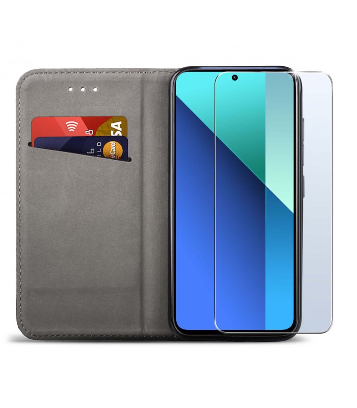 pokrowiec-do-xiaomi-redmi-note-13-pro-4g-zlote-zamykane-ze-szklem