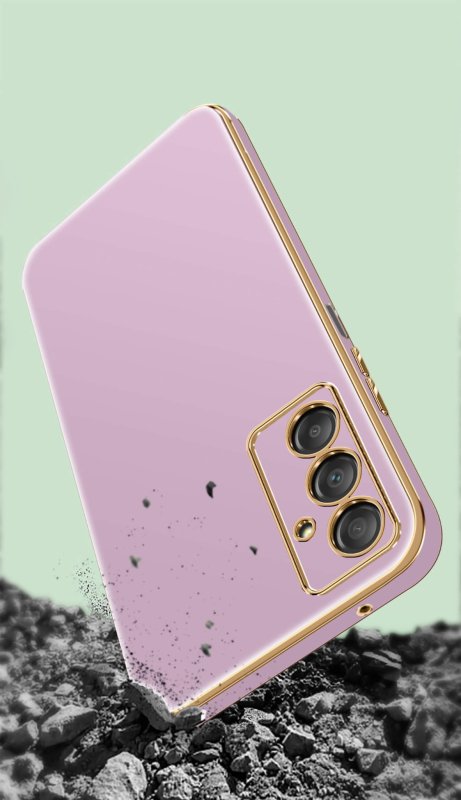 etui-do-samsung-galaxy-a05s-ze-zlota-ramka-fioletowe-ze-szklem