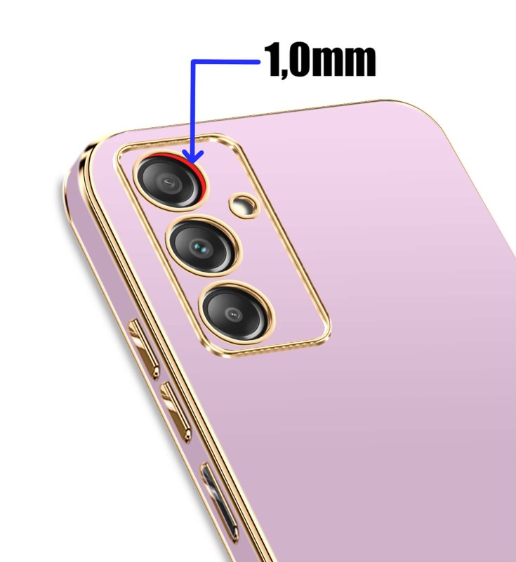 case-do-samsung-galaxy-a05s-ze-zlota-ramka-fioletowe-ze-szklem