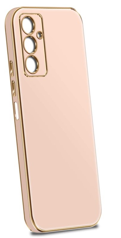 case-do-samsung-galaxy-a05s-ze-zlota-ramka-rozowe-ze-szklem