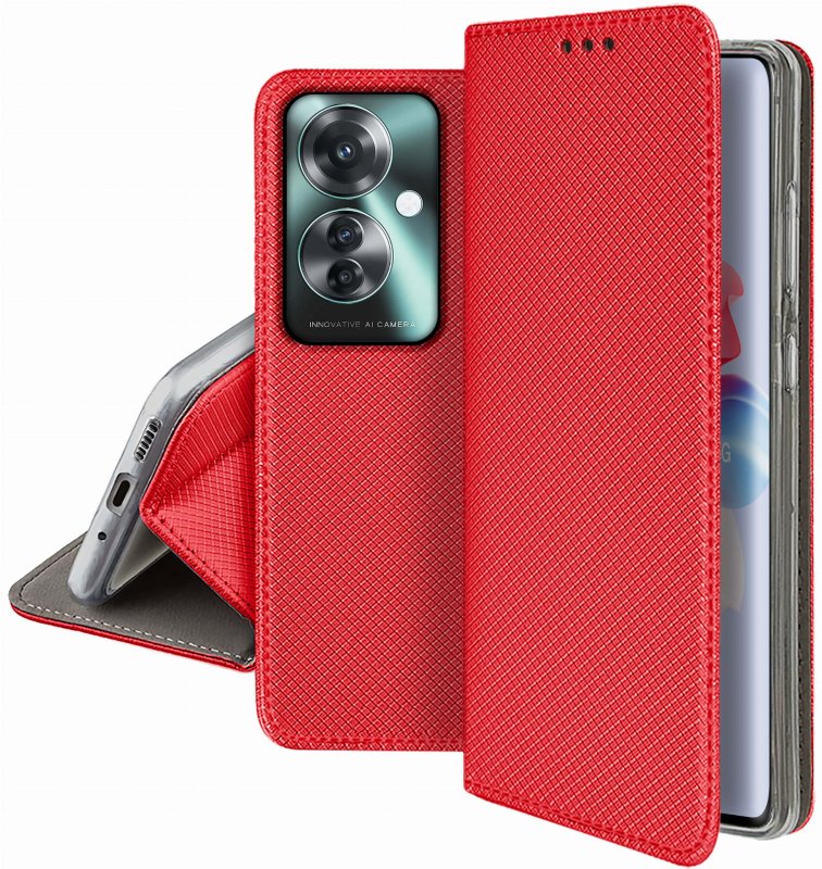 etui-do-oppo-reno-11f-5g-czerwone-zamykane-ze-szklem