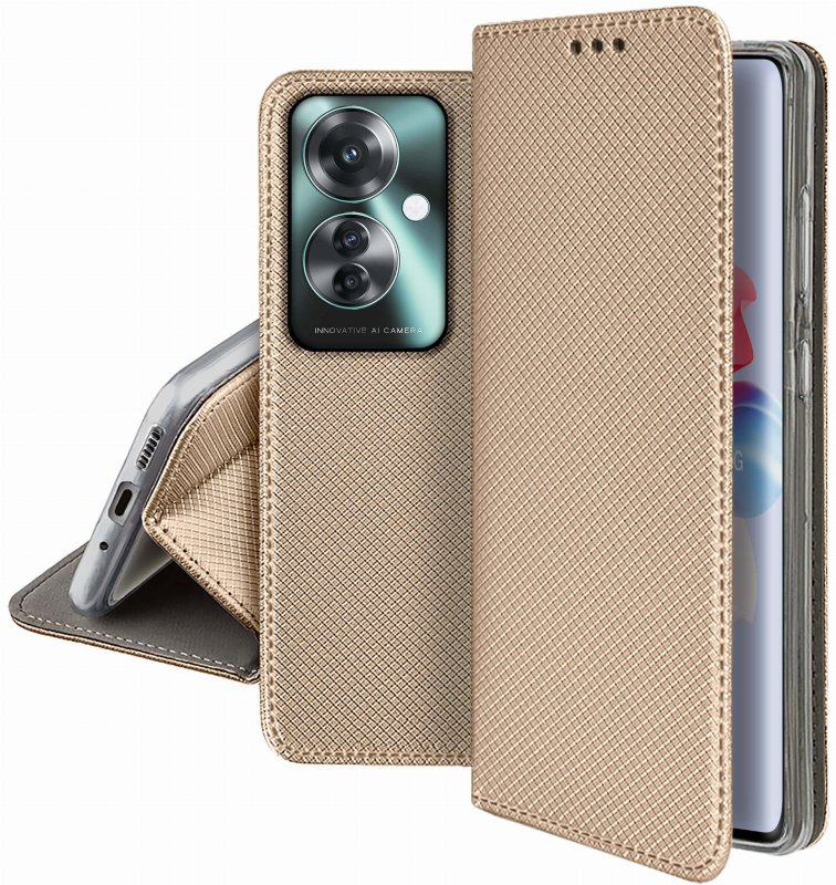 etui-do-oppo-reno-11f-5g-zlote-zamykane-ze-szklem