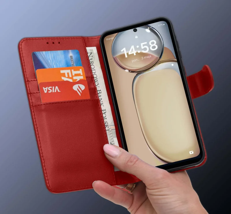 case-do-samsung-galaxy-a55-czerwone-magnetyczne-z-klapka-ze-szklem