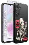 Etui do Samsung Galaxy A35 5G malowane wzór fajny ze szkłem