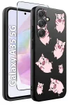 Etui do Samsung Galaxy A35 5G malowane wzór zwierzęta ze szkłem