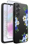 Etui do Samsung Galaxy A35 5G malowane wzór damski ze szkłem