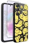 Etui do Samsung Galaxy A35 5G malowane wzór dla dzieci ze szkłem