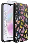 Etui do Samsung Galaxy A35 5G malowane wzór kolorowy ze szkłem