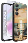 Etui do Samsung Galaxy A35 5G malowane wzór fajny ze szkłem