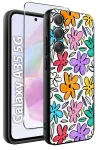 Etui do Samsung Galaxy A35 5G malowane wzór dla dziewczynki ze szkłem