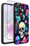 Etui do Samsung Galaxy A35 5G malowane wzór dla chłopca ze szkłem