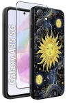 Etui do Samsung Galaxy A35 5G malowane wzór fajny ze szkłem