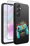 Etui do Samsung Galaxy A35 5G malowane wzór dla chłopca ze szkłem
