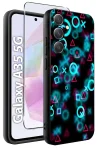 Etui do Samsung Galaxy A35 5G malowane wzór fajny ze szkłem