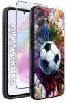 Etui do Samsung Galaxy A35 5G malowane wzór dla chłopca ze szkłem