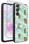 Etui do Samsung Galaxy A35 5G malowane wzór dla dzieci ze szkłem