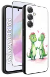 Etui do Samsung Galaxy A35 5G malowane wzór dla dziewczynki ze szkłem