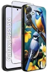 Etui do Samsung Galaxy A35 5G malowane wzór kolorowy ze szkłem