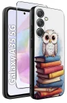 Etui do Samsung Galaxy A35 5G malowane wzór fajny ze szkłem